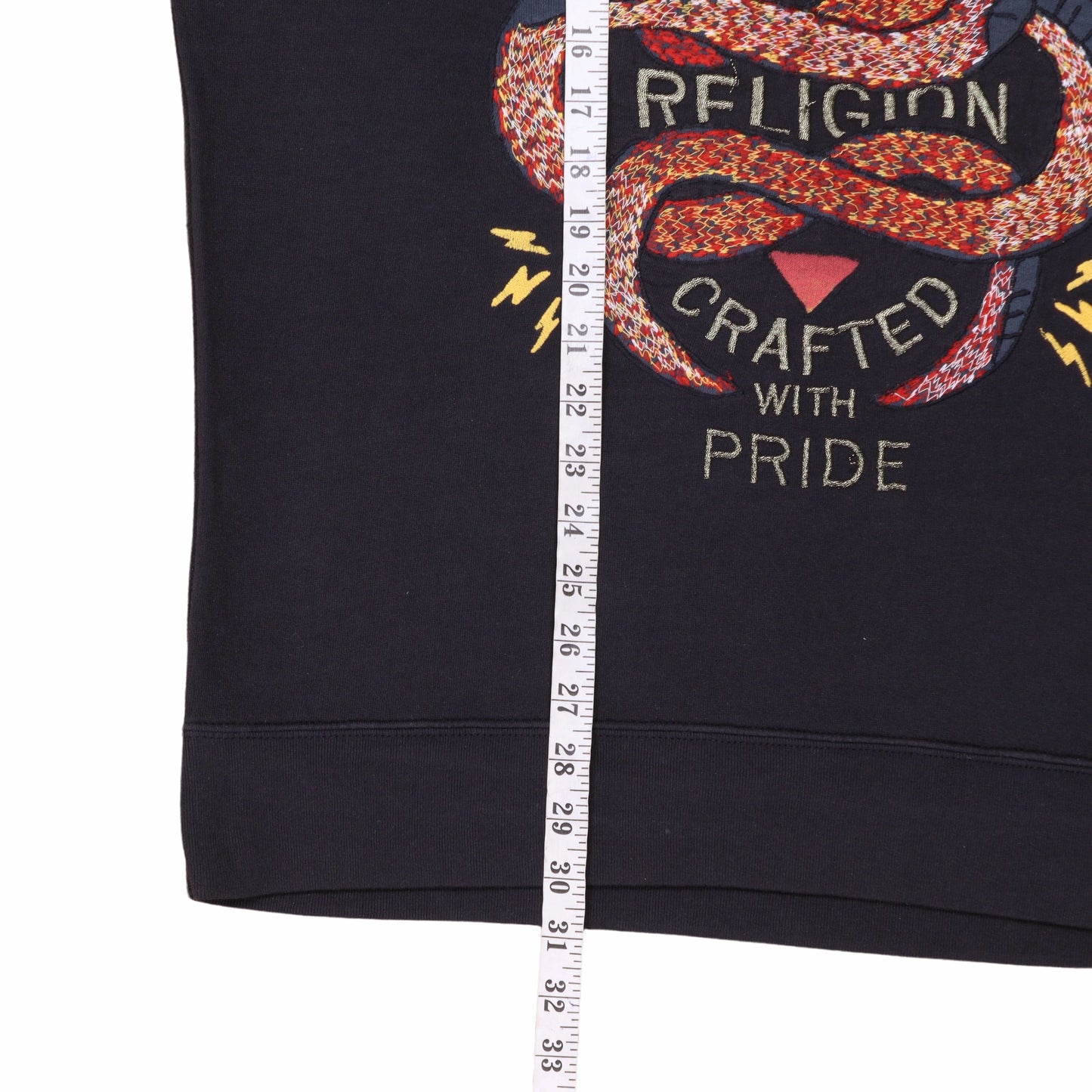 True Religion Black Sweatshirt - L
