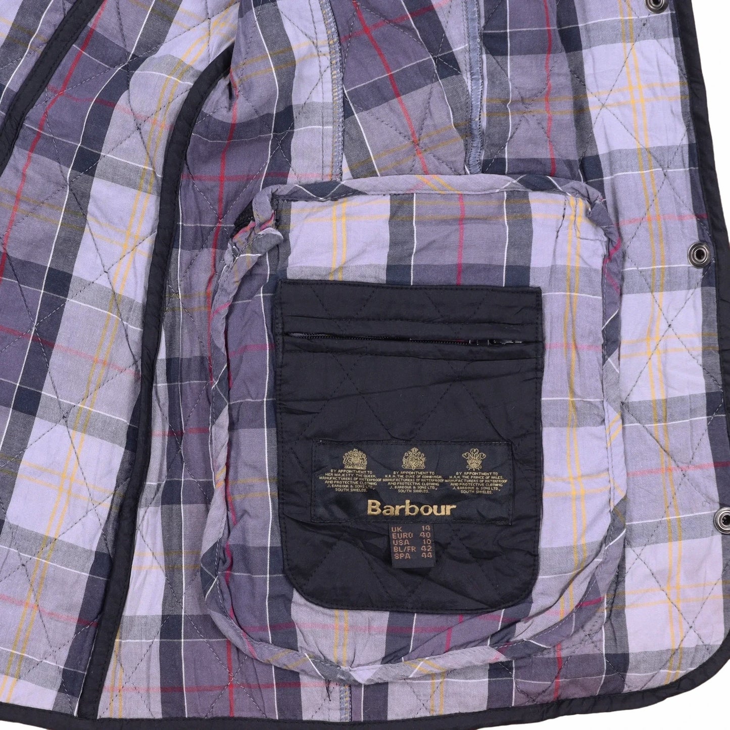 Barbour Brown Puffer - S