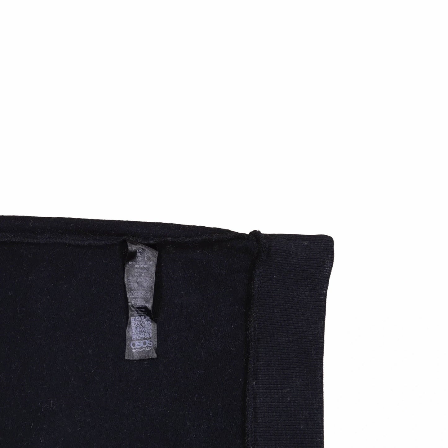 Unbranded Black Sweatshirt - L