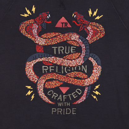 True Religion Black Sweatshirt - L