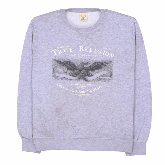 True Religion Grey Sweatshirt - S