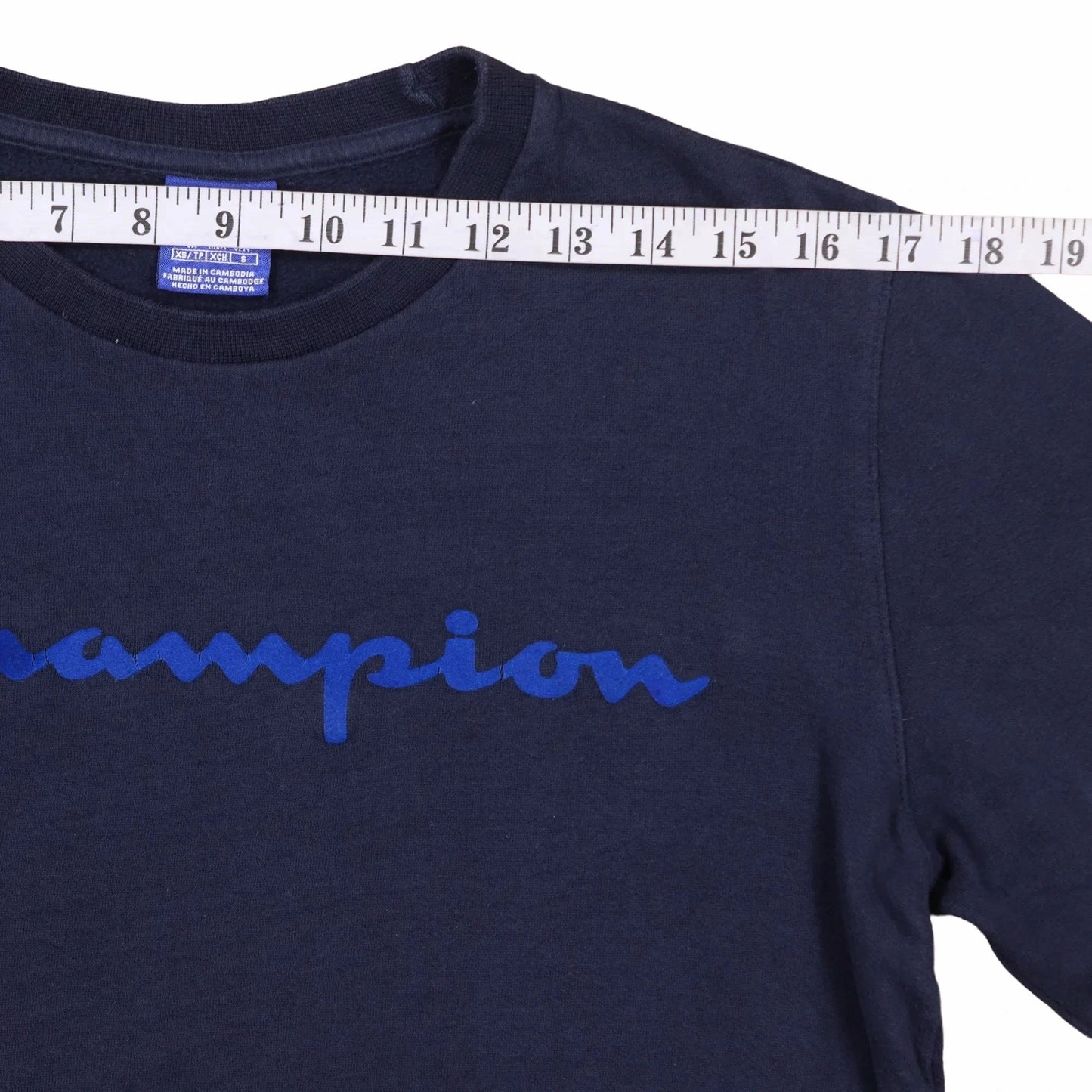 Champion Blue Sweatshirt - XS