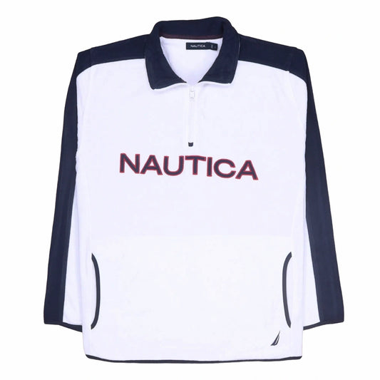 Nautica White Sweatshirt - L