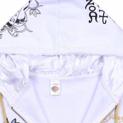 Ed Hardy White Sweatshirt - M