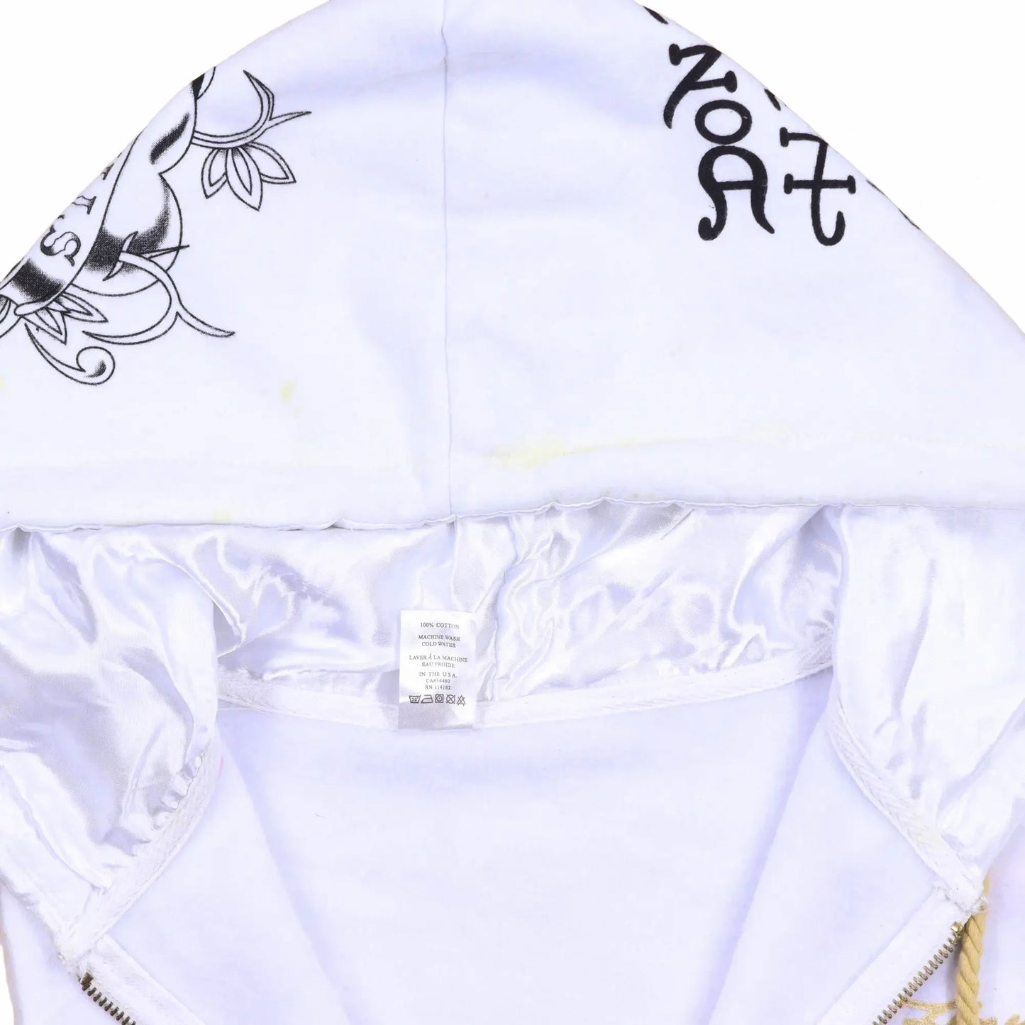 Ed Hardy White Sweatshirt - M