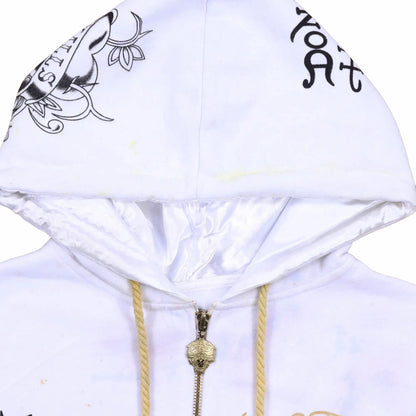 Ed Hardy White Sweatshirt - M