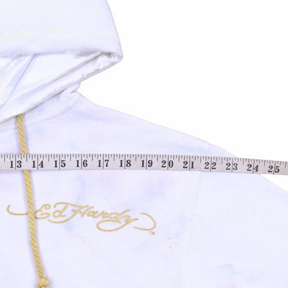 Ed Hardy White Sweatshirt - M