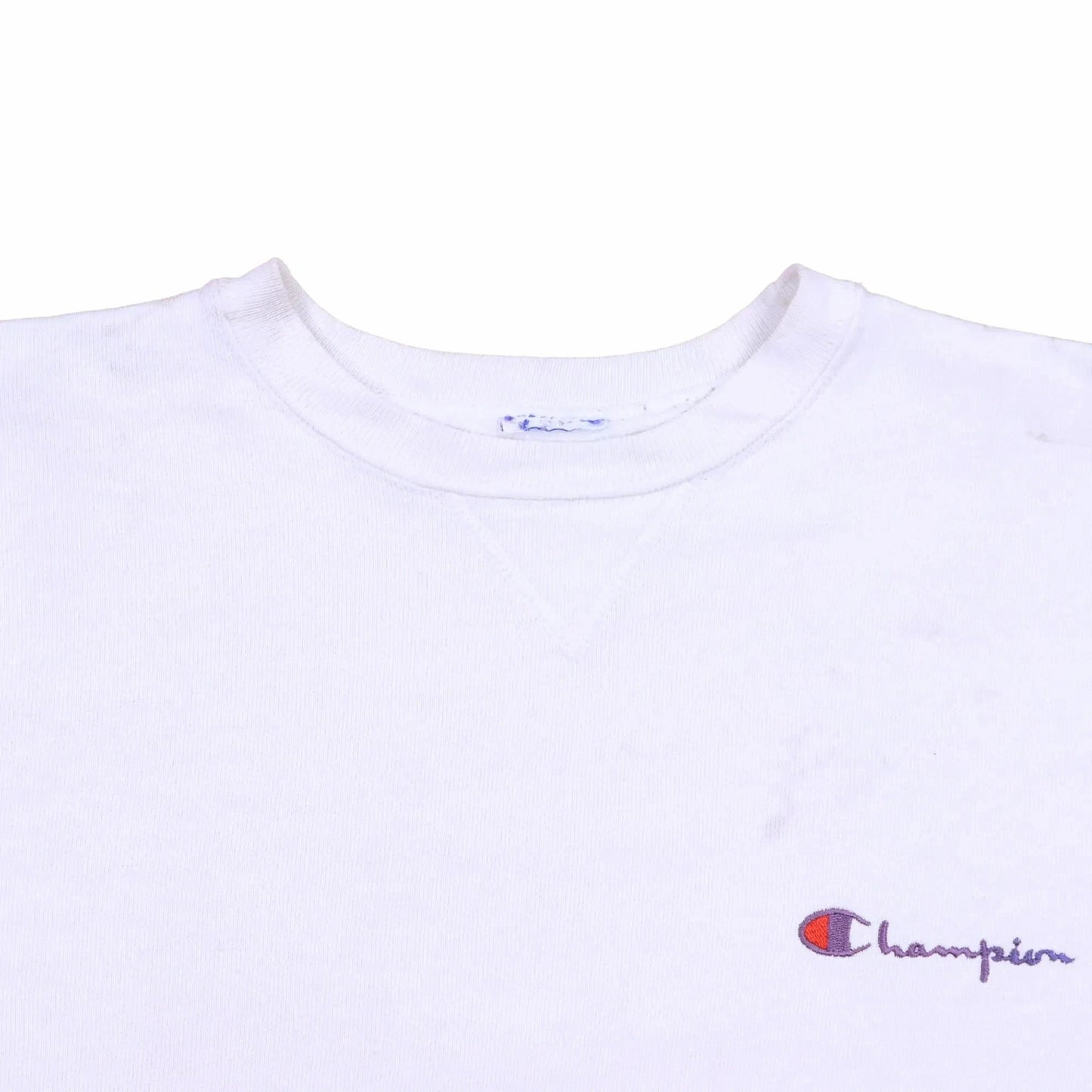 Champion White Sweatshirt - S