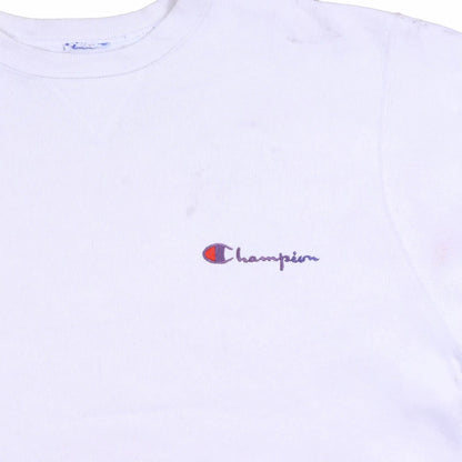 Champion White Sweatshirt - S