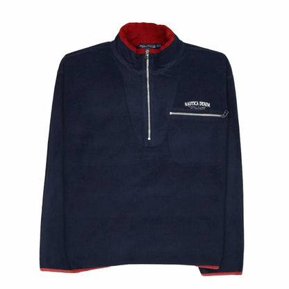 Nautica Blue Sweatshirt - M