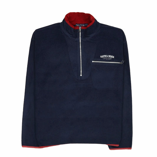 Nautica Blue Sweatshirt - M