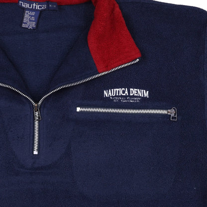 Nautica Blue Sweatshirt - M