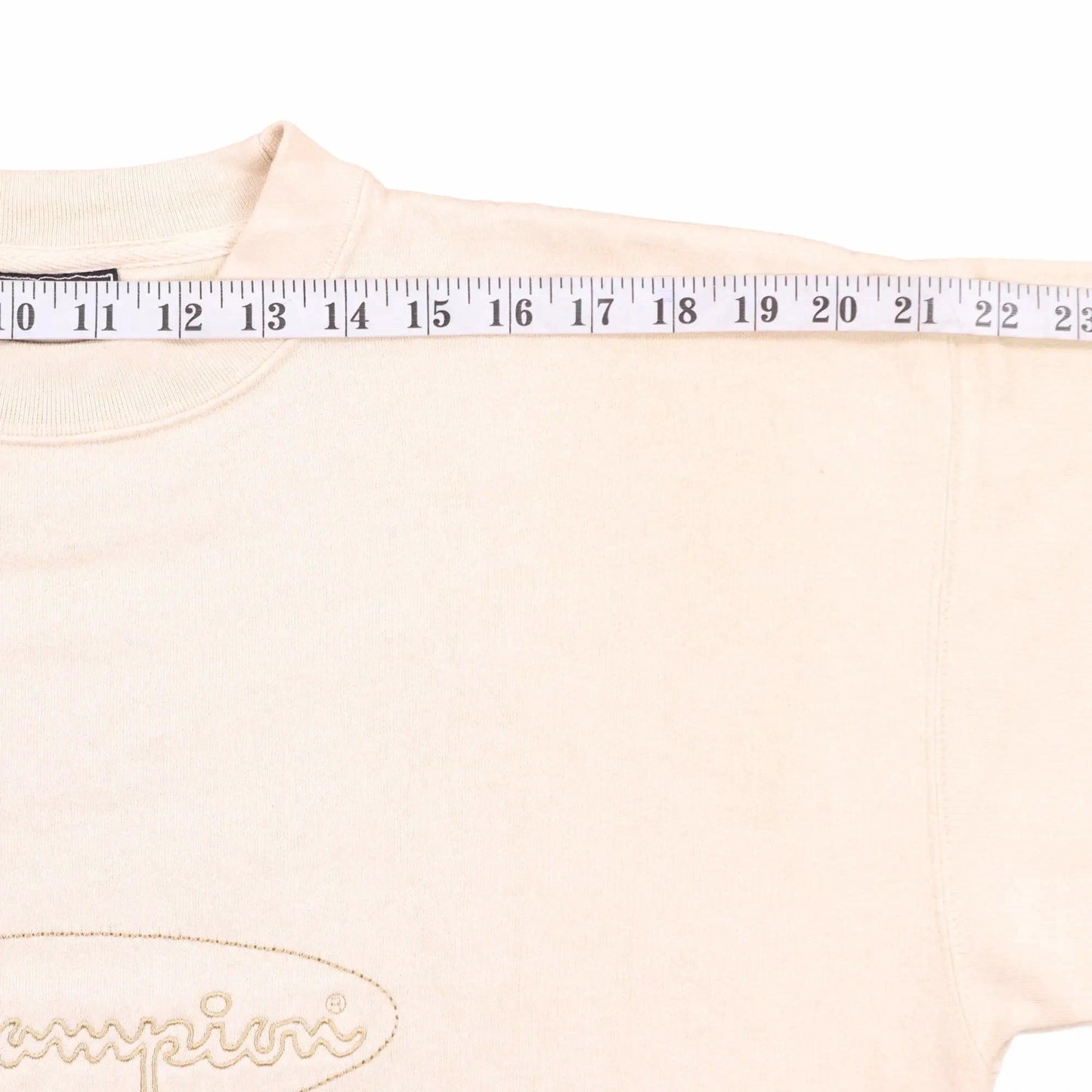 Champion Cream Sweatshirt - S