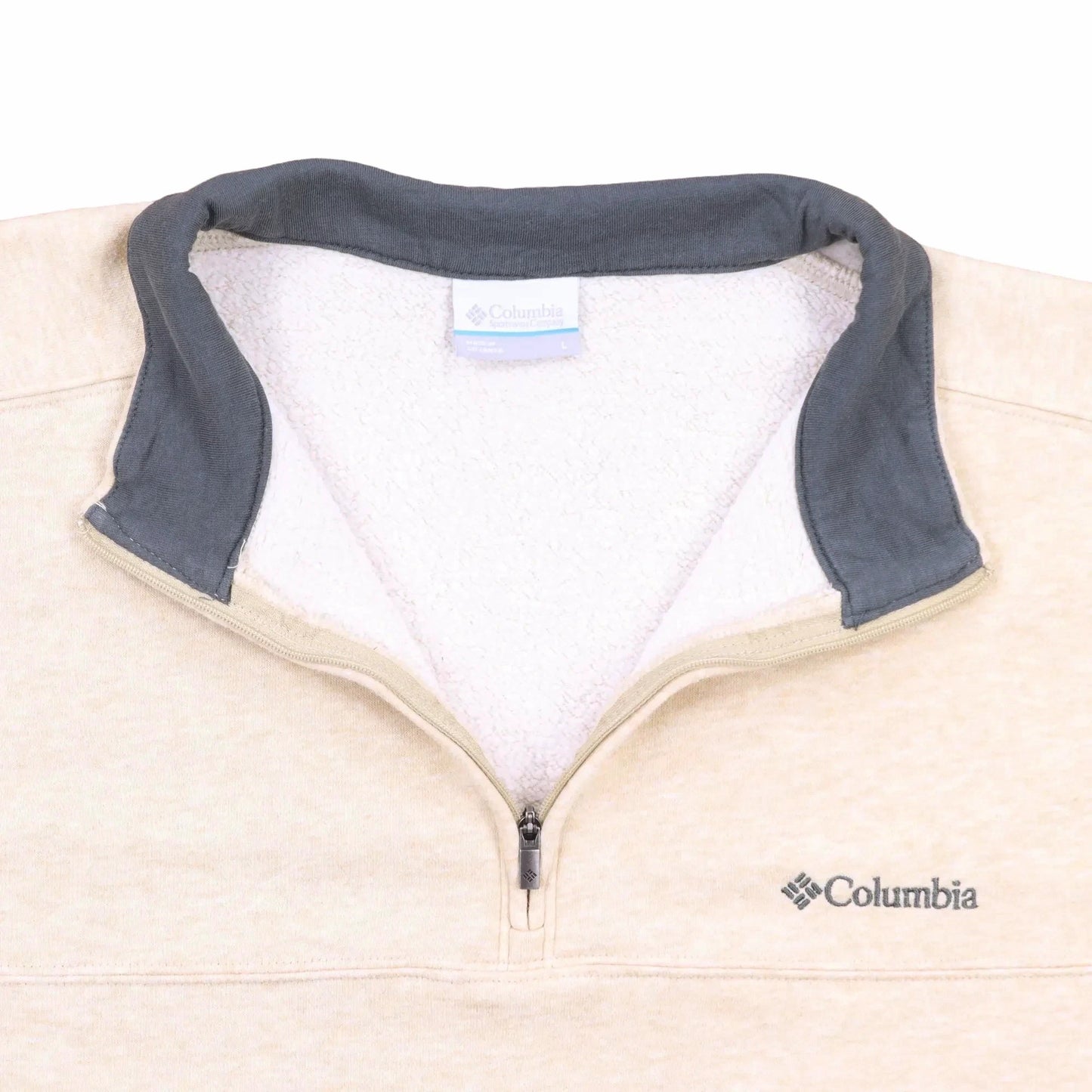 Columbia Cream Sweatshirt - L