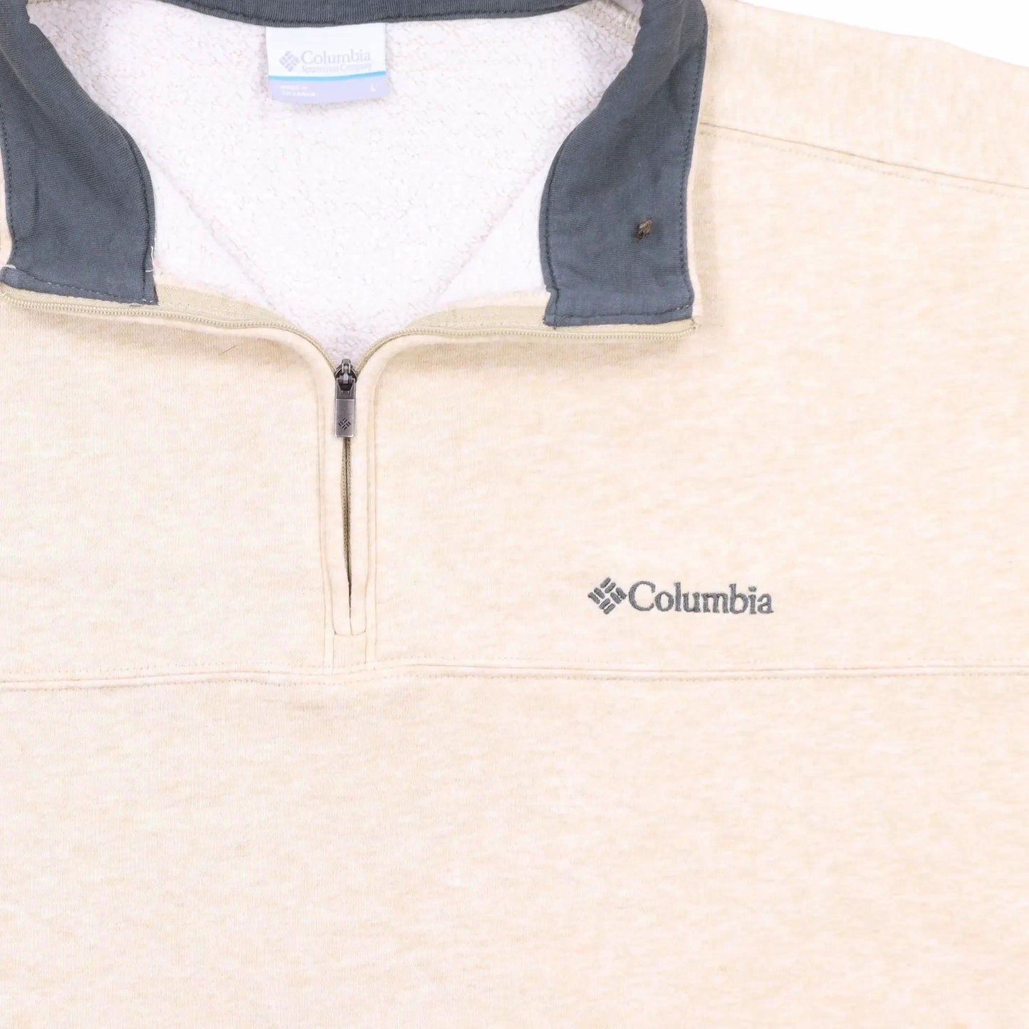 Columbia Cream Sweatshirt - L