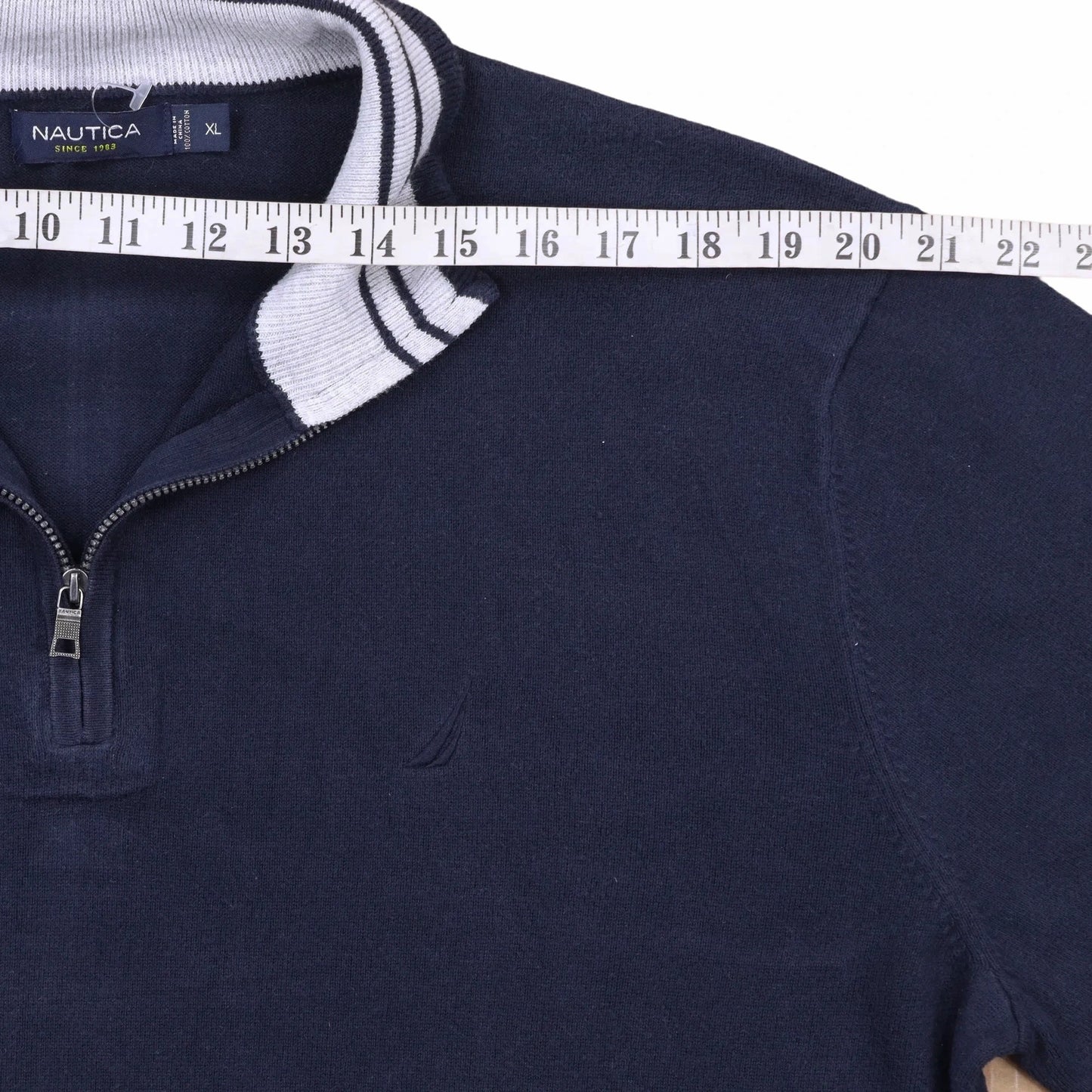 Nautica Blue Sweatshirt - L