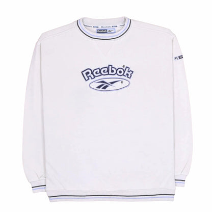 Reebok White Sweatshirt - S