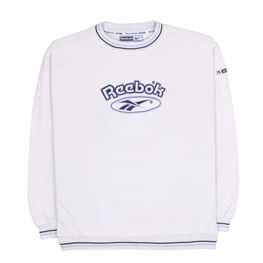 Reebok White Sweatshirt - S