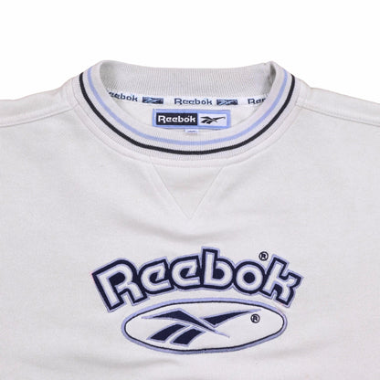 Reebok White Sweatshirt - S