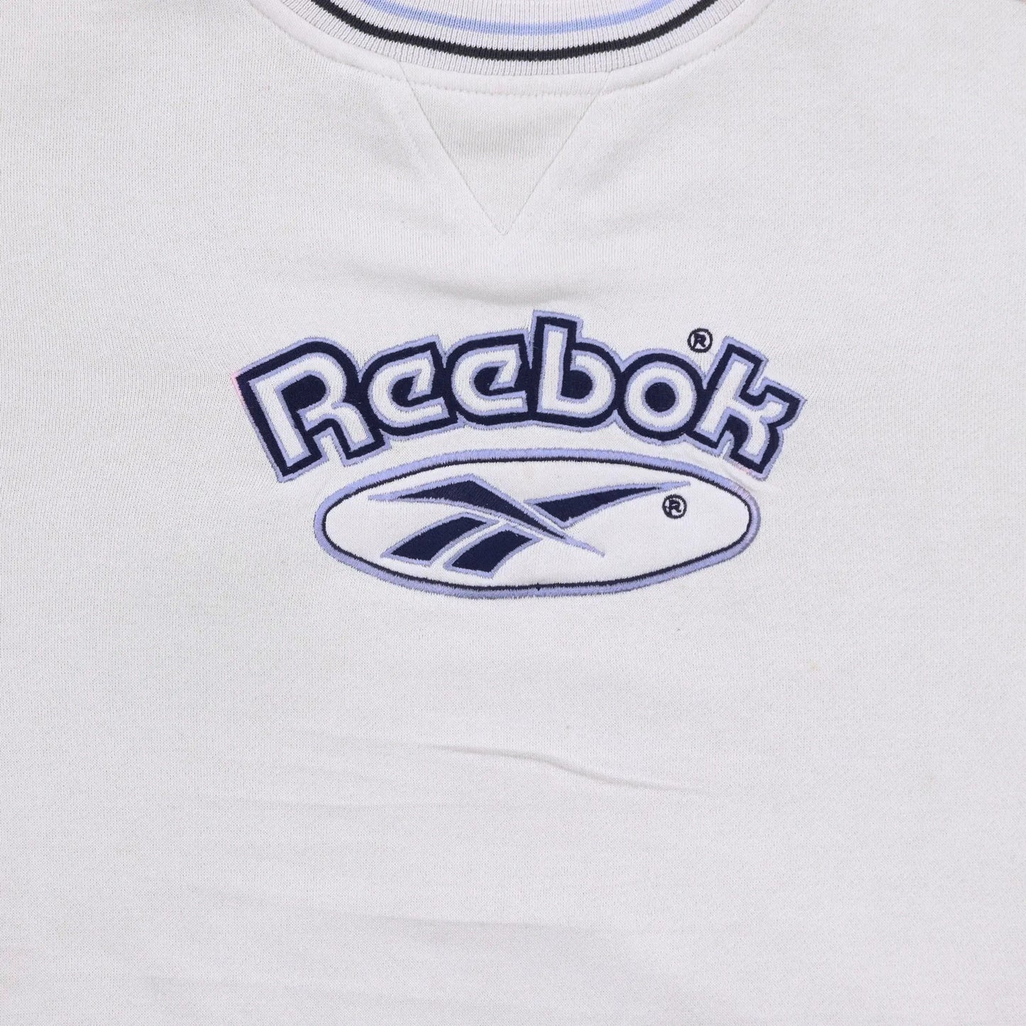 Reebok White Sweatshirt - S