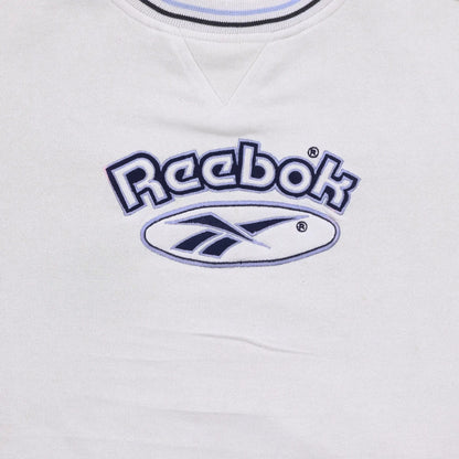 Reebok White Sweatshirt - S