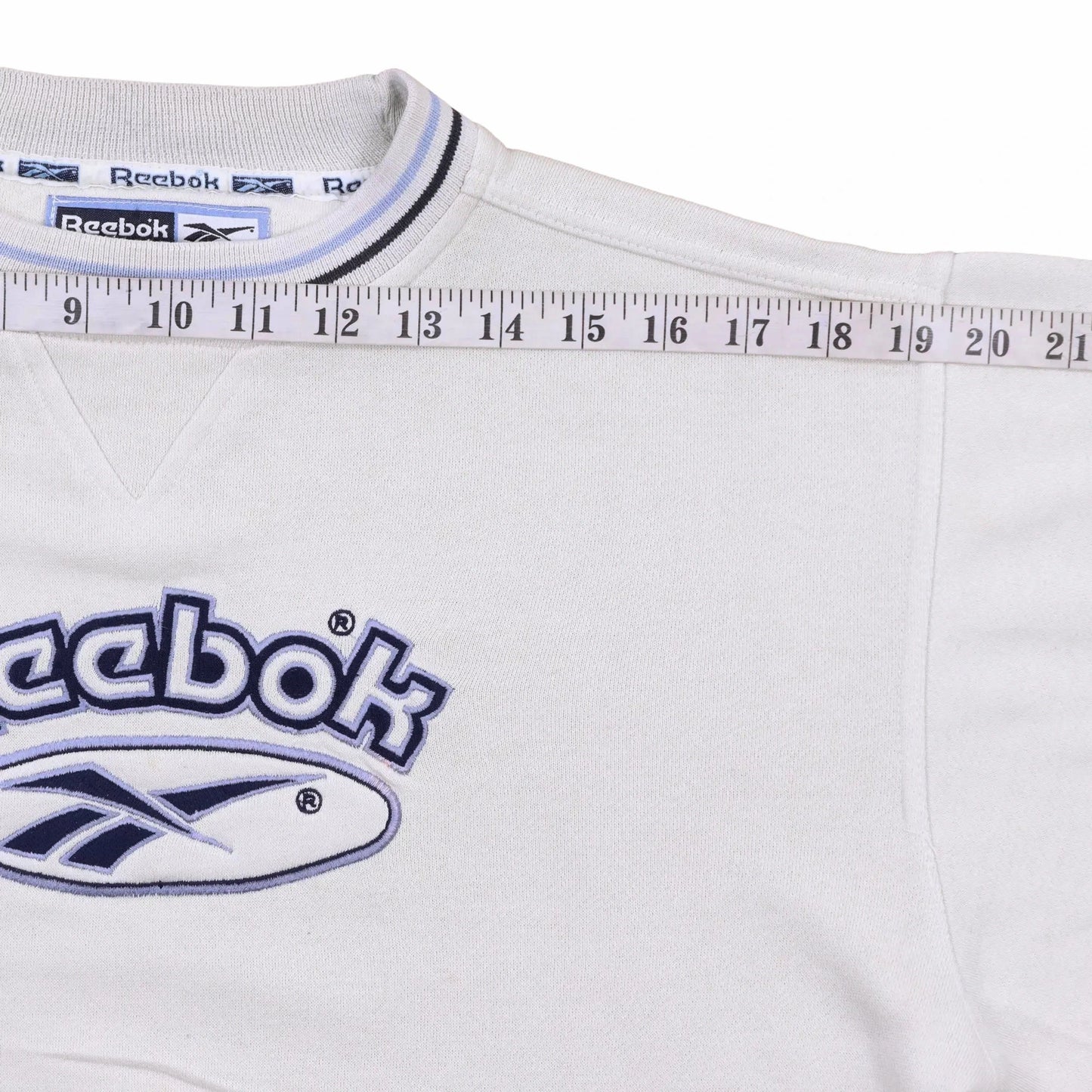 Reebok White Sweatshirt - S