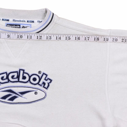 Reebok White Sweatshirt - S