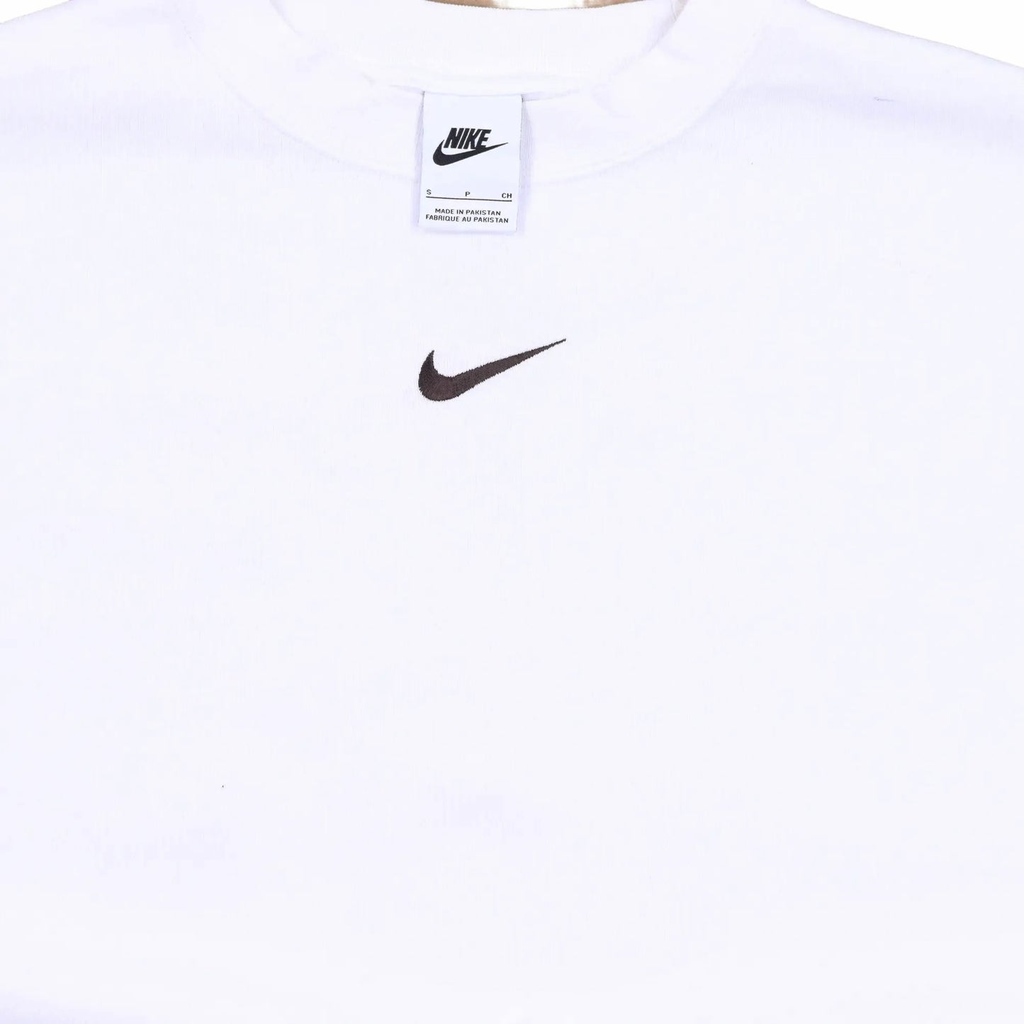 Nike White Sweatshirt - S