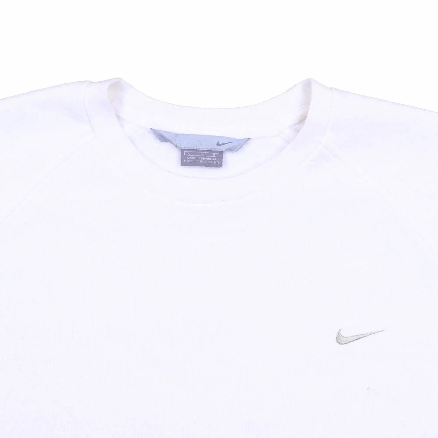 Nike White Sweatshirt - XL