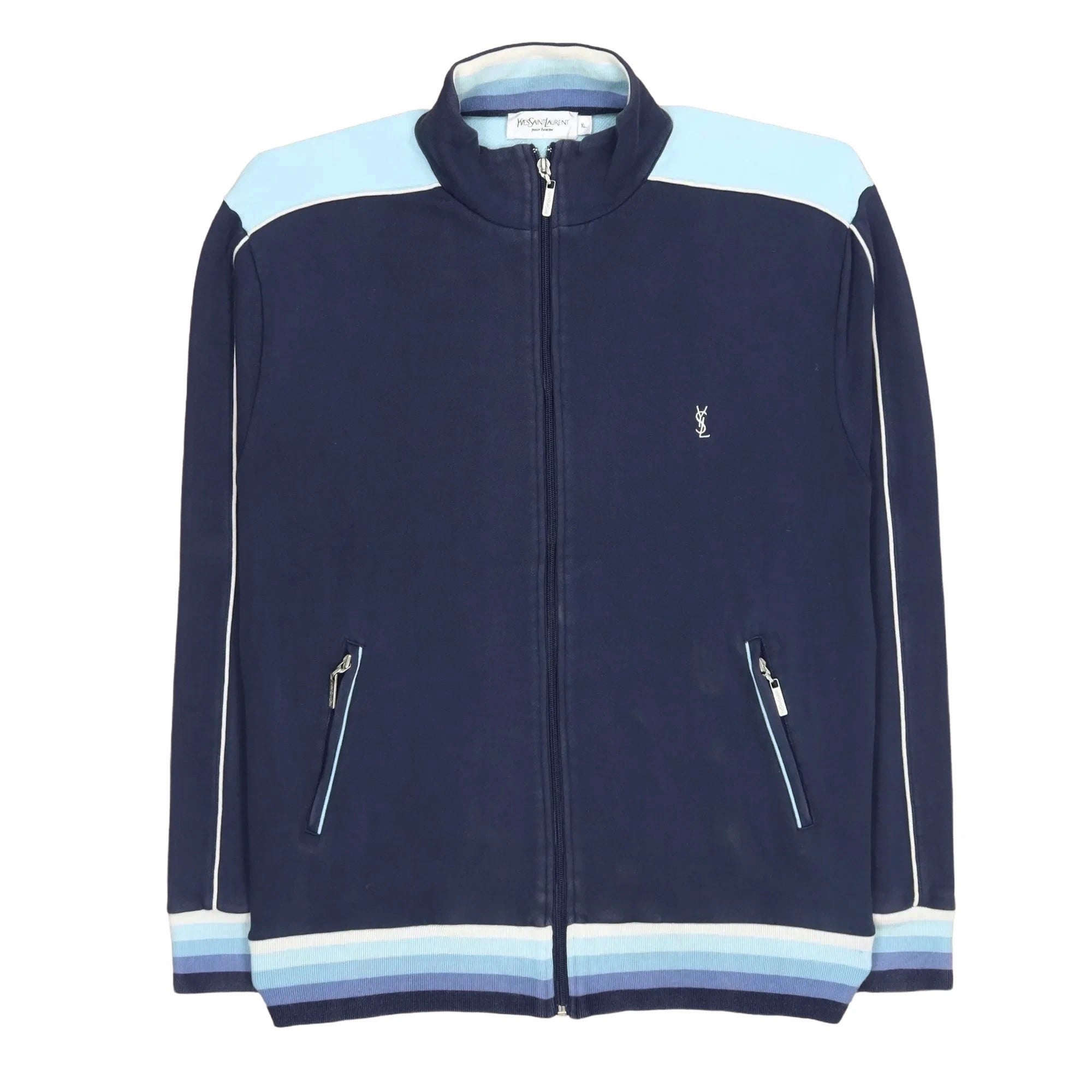 Yves Saint Laurent Blue Jacket - M