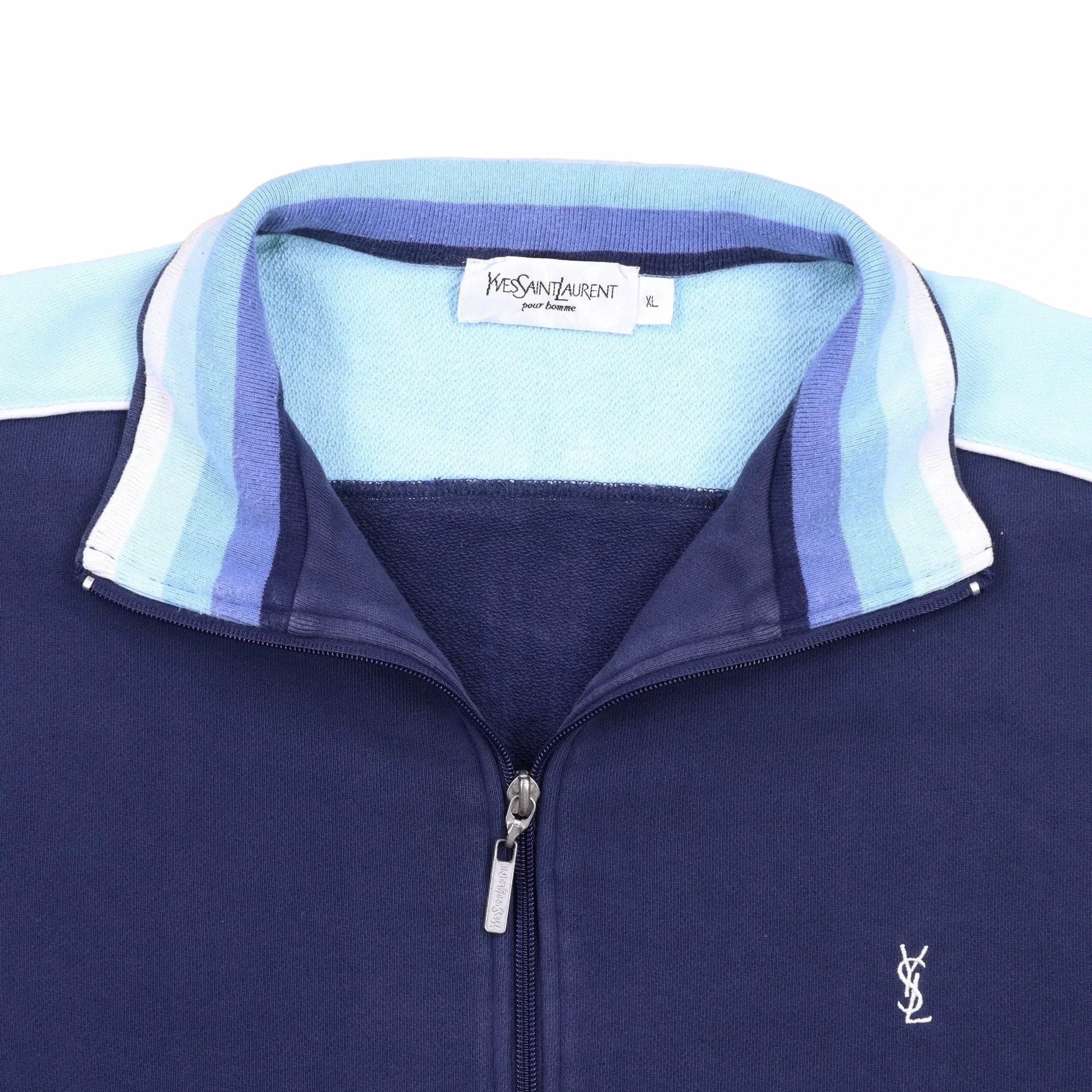 Yves Saint Laurent Blue Jacket - M