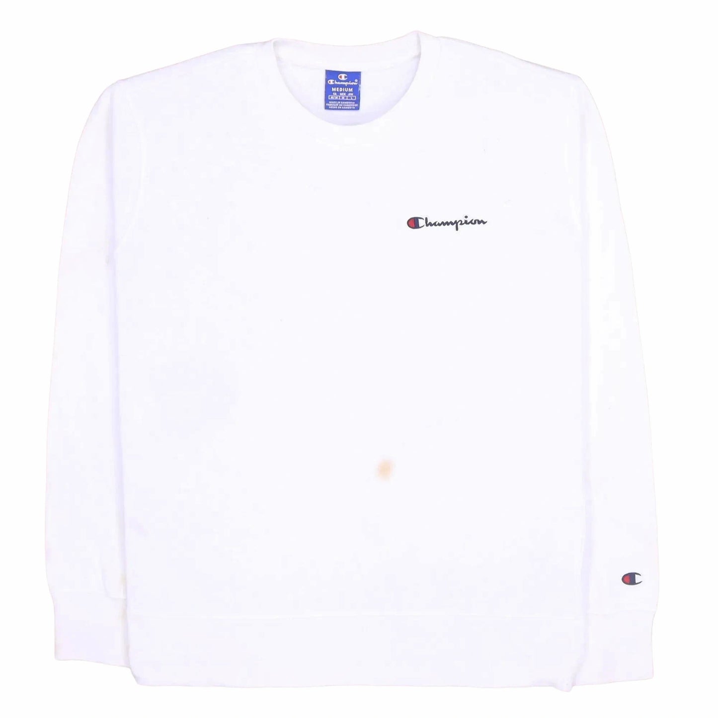 Champion White Sweatshirt - S