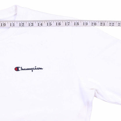 Champion White Sweatshirt - S