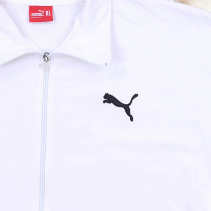 Puma White Jacket - L