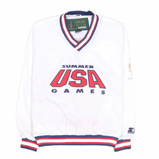 Starter White Jacket - M