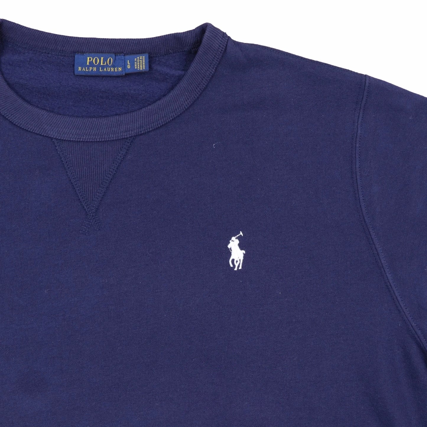 Ralph Lauren Blue Sweatshirt - XS