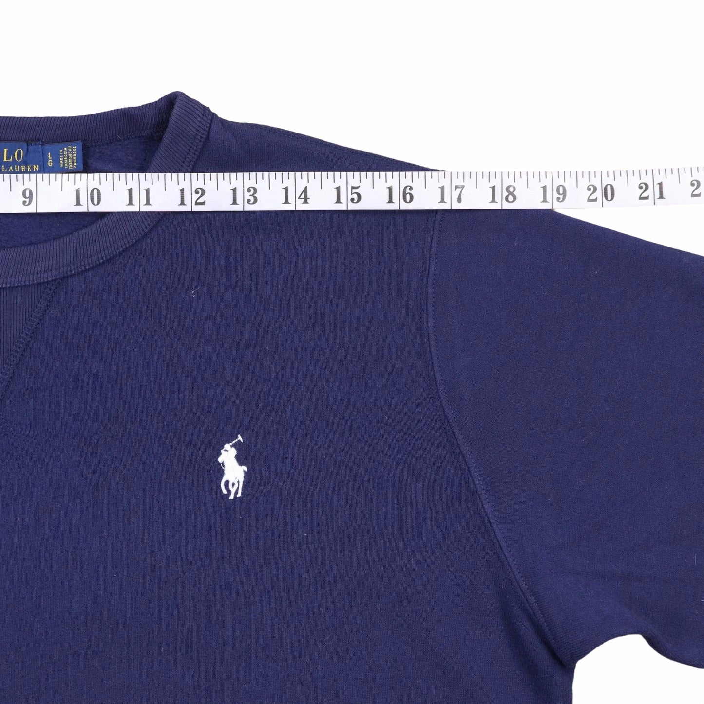 Ralph Lauren Blue Sweatshirt - XS