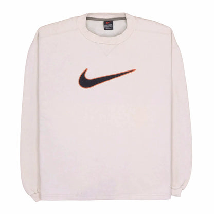 Nike Cream Sweatshirt - M