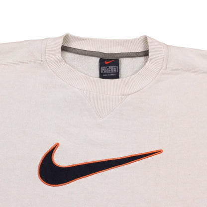 Nike Cream Sweatshirt - M