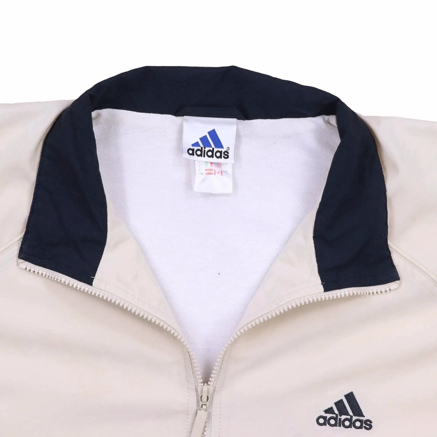 Adidas Cream Jacket - L