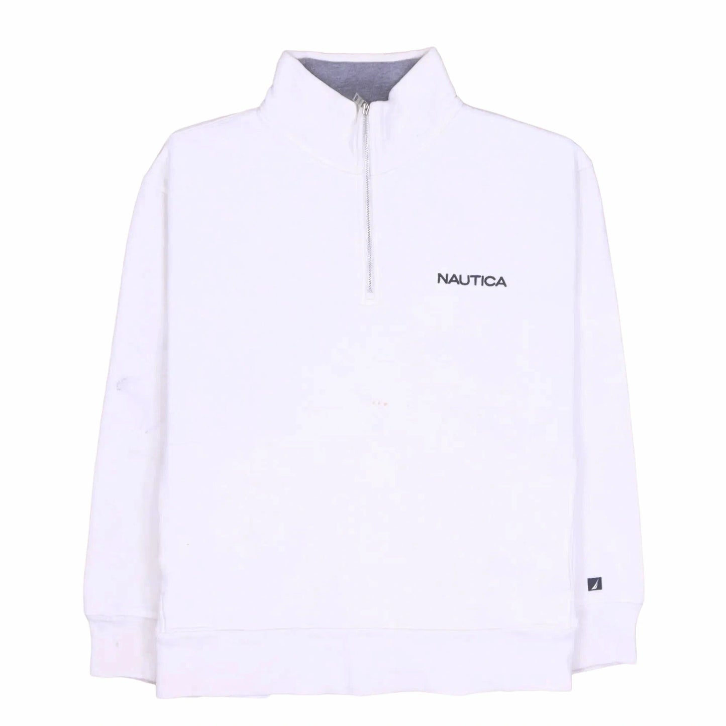 Nautica White Sweatshirt - L