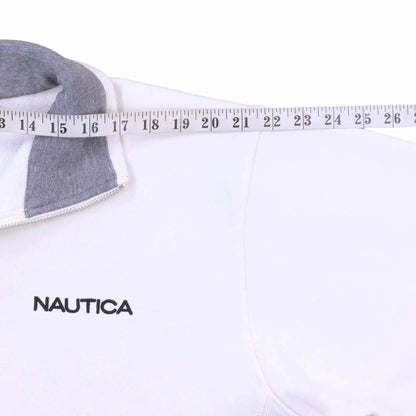 Nautica White Sweatshirt - L