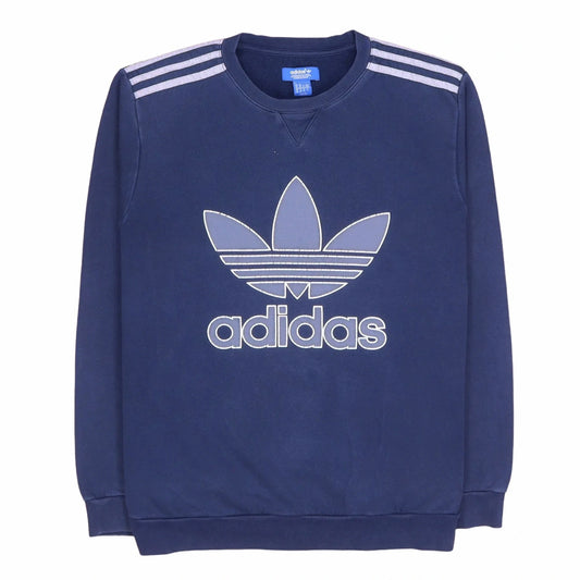 Adidas Blue Sweatshirt - M