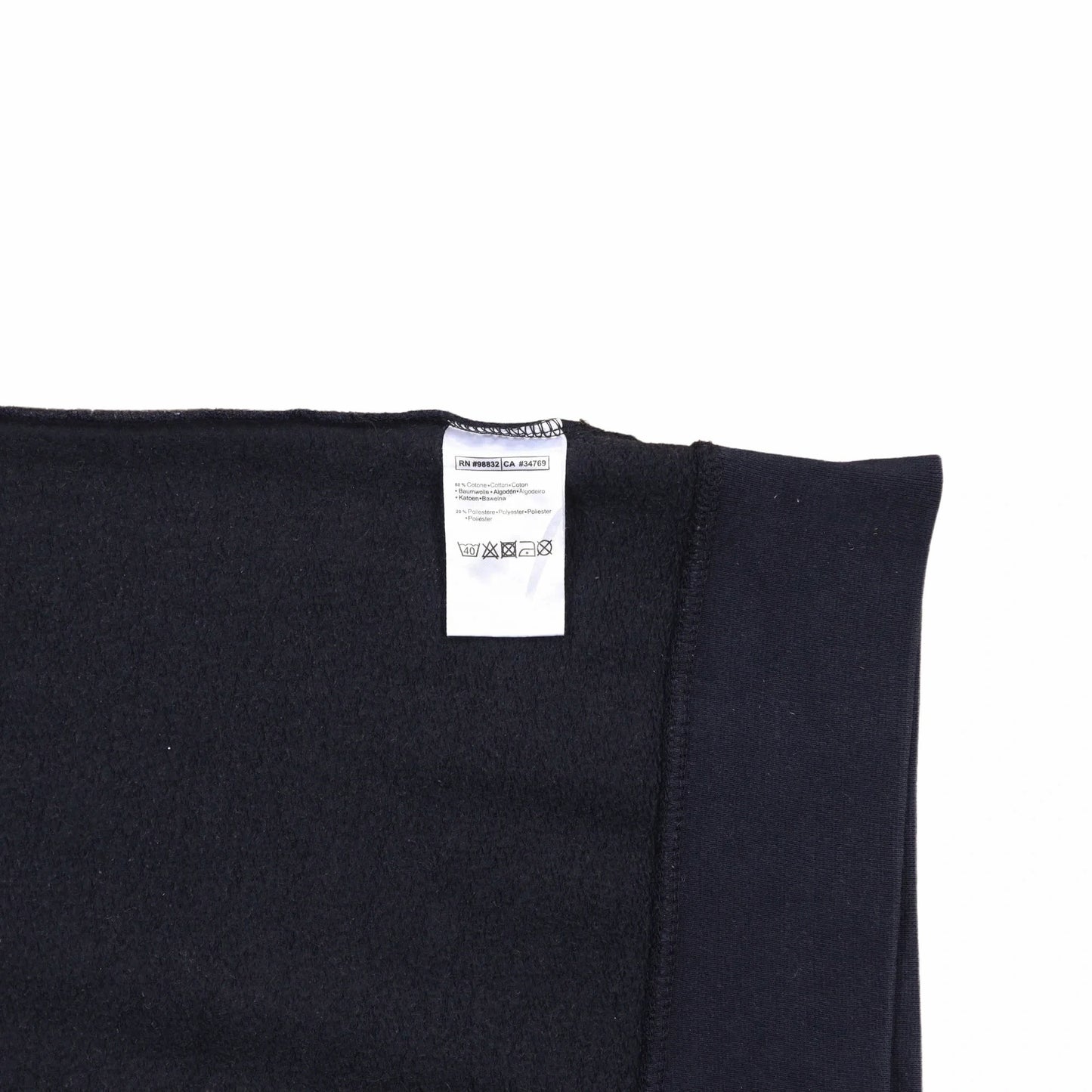 Kappa Black Sweatshirt - L