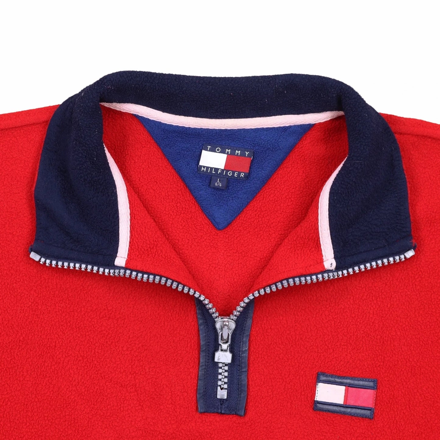 Tommy Hilfiger Red Sweatshirt - Size