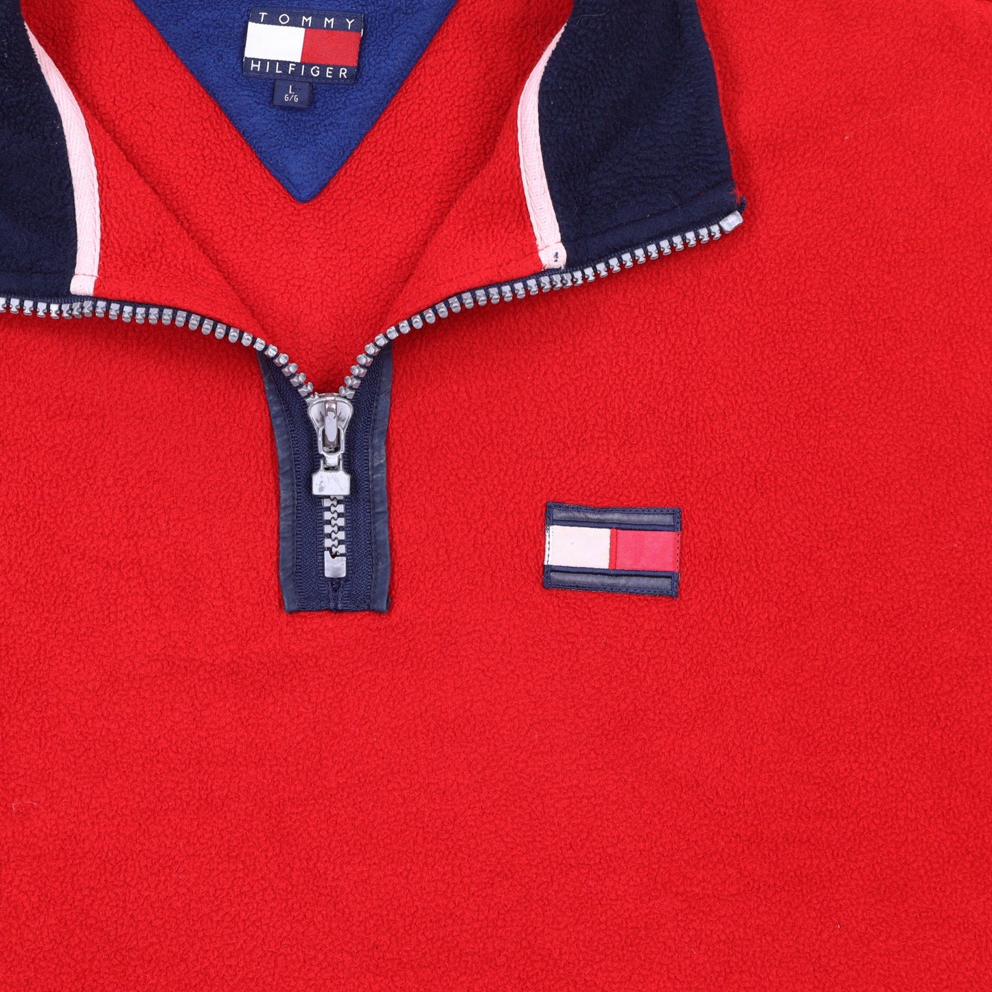 Tommy Hilfiger Red Sweatshirt - Size