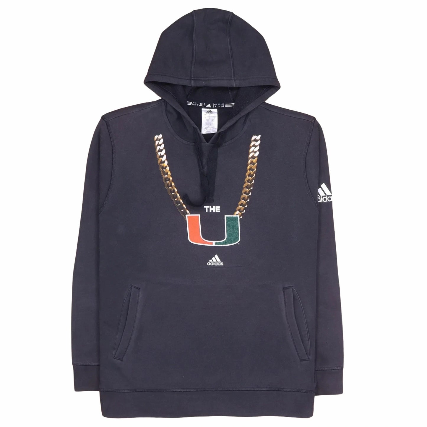 Adidas Grey Puffer - L