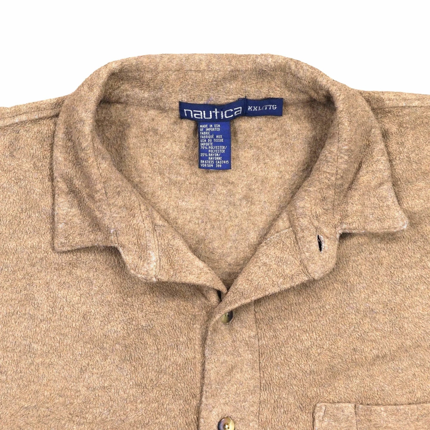 Nautica Brown Shirt - XL