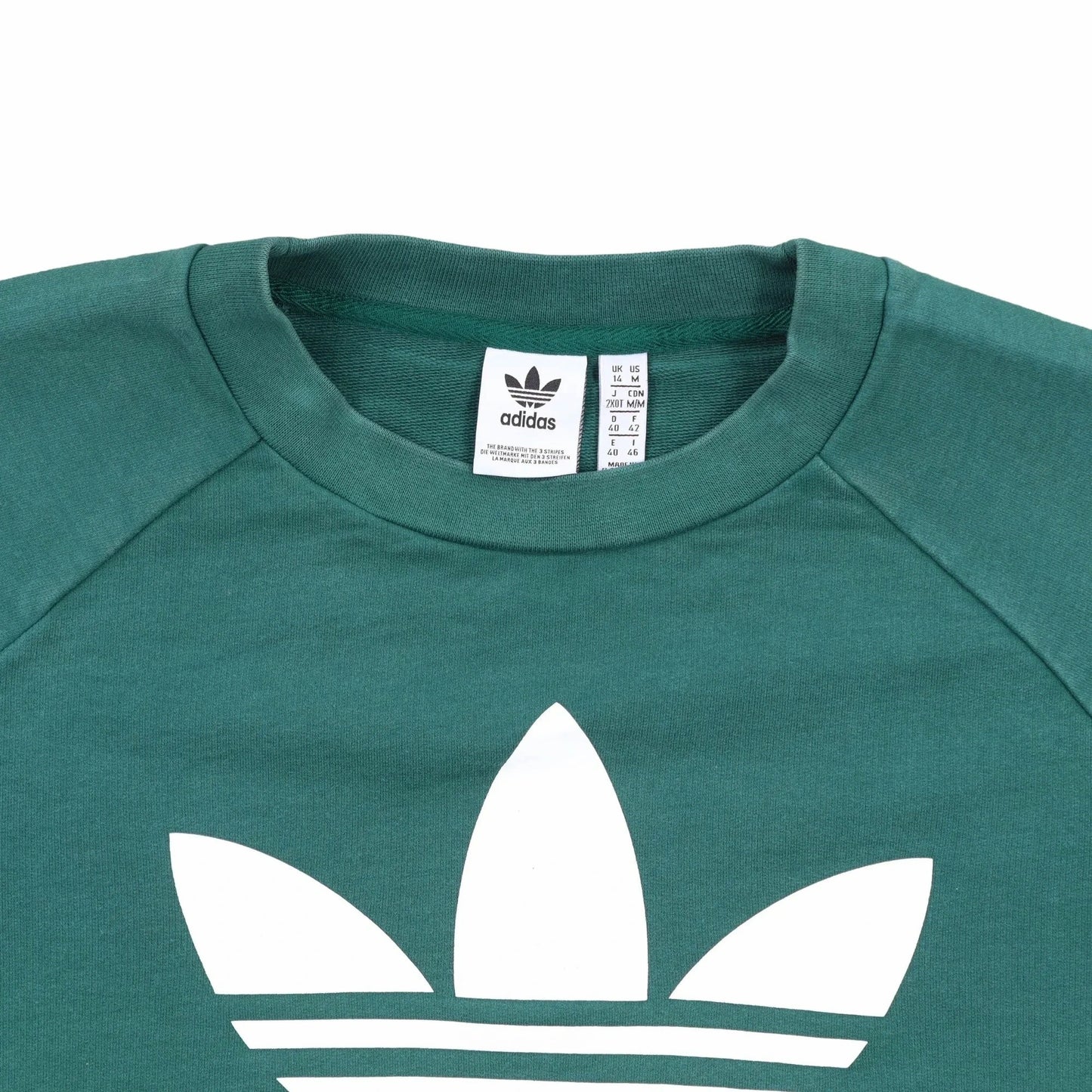 Adidas Green Sweatshirt - XS