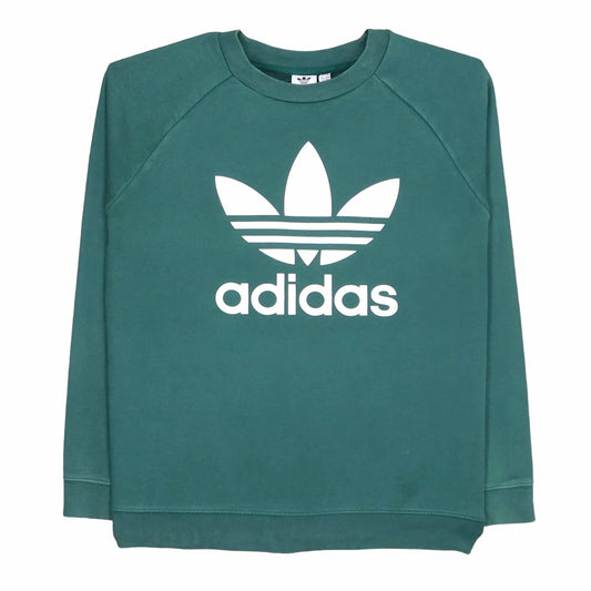 Adidas Green Sweatshirt - XS